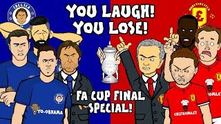 CHELSEA vs MAN UTD  You Laugh, You Lose! (FA Cup Final 2018 Preview)