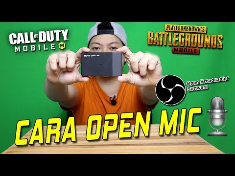 CARA OPEN MIC EZCAP 261m !! PENJELASAN TERLENGKAP OPEN MIC PUBG MOBILE DAN COD MOBILE !! #willnwin