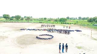 Childrens formation by sankalp  international school for.soft landed chandrayaan 3 ISRO P.E.T Dep.. screenshot 1