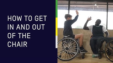 3.  How to get in and out of the chair