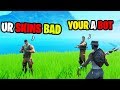 Recon Expert Gets Bullied By Toxic Default Clan On Fortnite...
