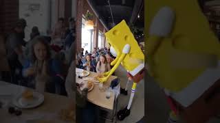 Spongebob Caught On Camera Stealing Food