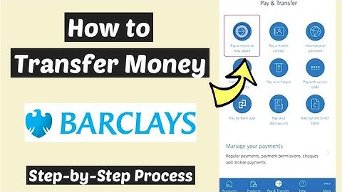 Barclays transfer money | How to Transfer money from Barclays account online easily | Barclays cash