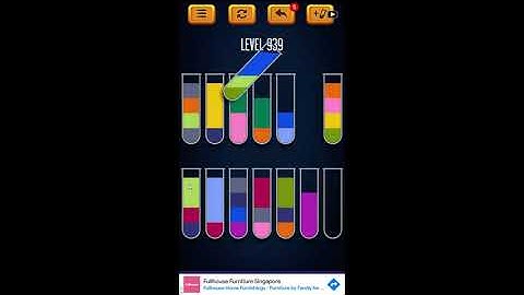 Water Sort Puzzle - Color Liquid Sorting Game Level 939 Solution