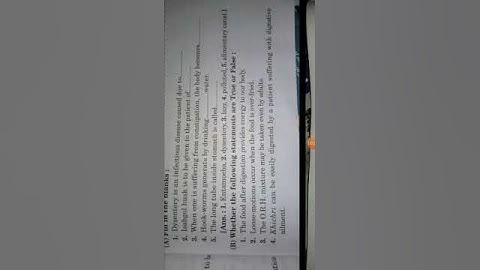 ENGLISH MEDIUM  CLASS-7TH HOME SCIENCE  CH-6 EXERCISE