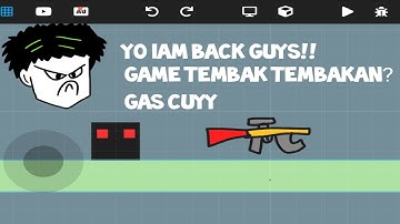 Buat Game Tembak Tembakan pertama gua nih boss!!! || Max2d Part 1