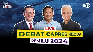 LIVE | Debat Capres Kedua Pemilu 2024 , Adu Gagasan Anies - Prabowo - Ganjar Soal Pertahanan