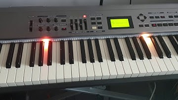 Raspberry Pi to Neopixel LED strip playing MIDI