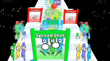 2048 Merge Grabber / 2048 master Blob shoot game part 1 ( voodoo) gameplay #mergegrabber