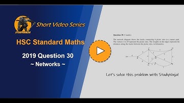 HSC Maths Standard 2019 Question 30 - StudyNinja