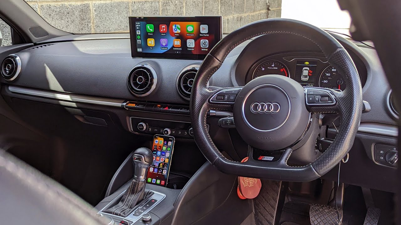 Audi A3 8V Android Stereo Upgrade 10.25 Apple CarPlay Android