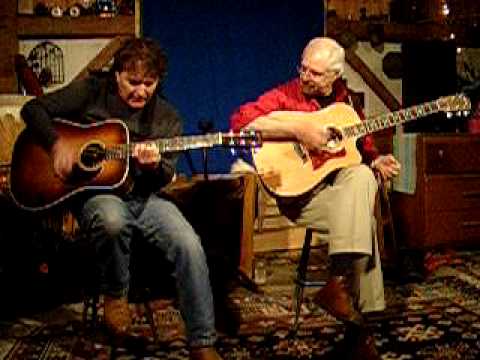 John Batdorf and James Lee Stanley at Freedom Farm...