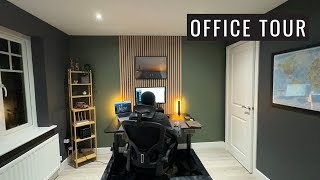 I BUILT MY DREAM OFFICE || OFFICE TOUR 2024 in Scotland UK