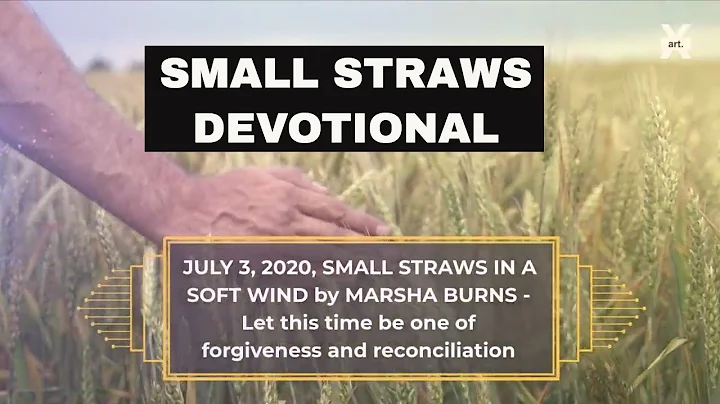 JULY 3, 2020, SMALL STRAWS IN A SOFT WIND by MARSH...