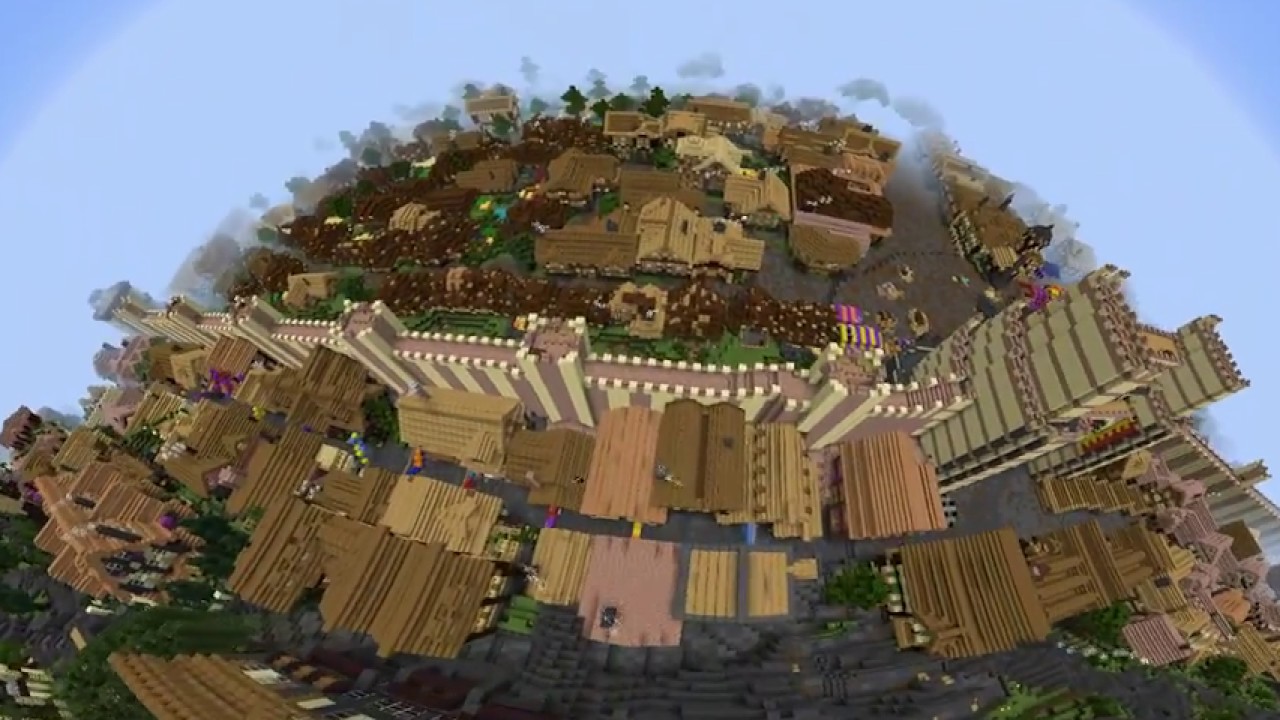 Minecraft map - King's Landing - YouTube