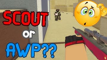 Is Scout Better Than AWP??? (Roblox Counter Blox)