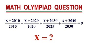 Solving a Nice Equation Problem | Math Olympiad Preparation