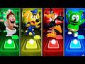 Skibidi 🆚 Sherif Labrador 🆚Daf Dack 🆚Oddbods – EPIC Dance Battle! 🎶Tiles Hop EDM Rush 🔥#16