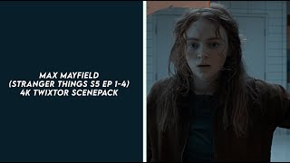 Max Mayfield Stranger Things S5 Ep 1-4 4K Twixtor Scenepack