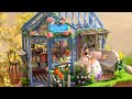 DIY Miniature Rose Garden Tea House || Mô Hình DIY Vườn Trà