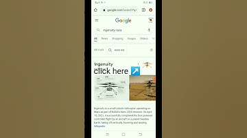 Ingenuity Nasa #Shorts #Youtubeshorts