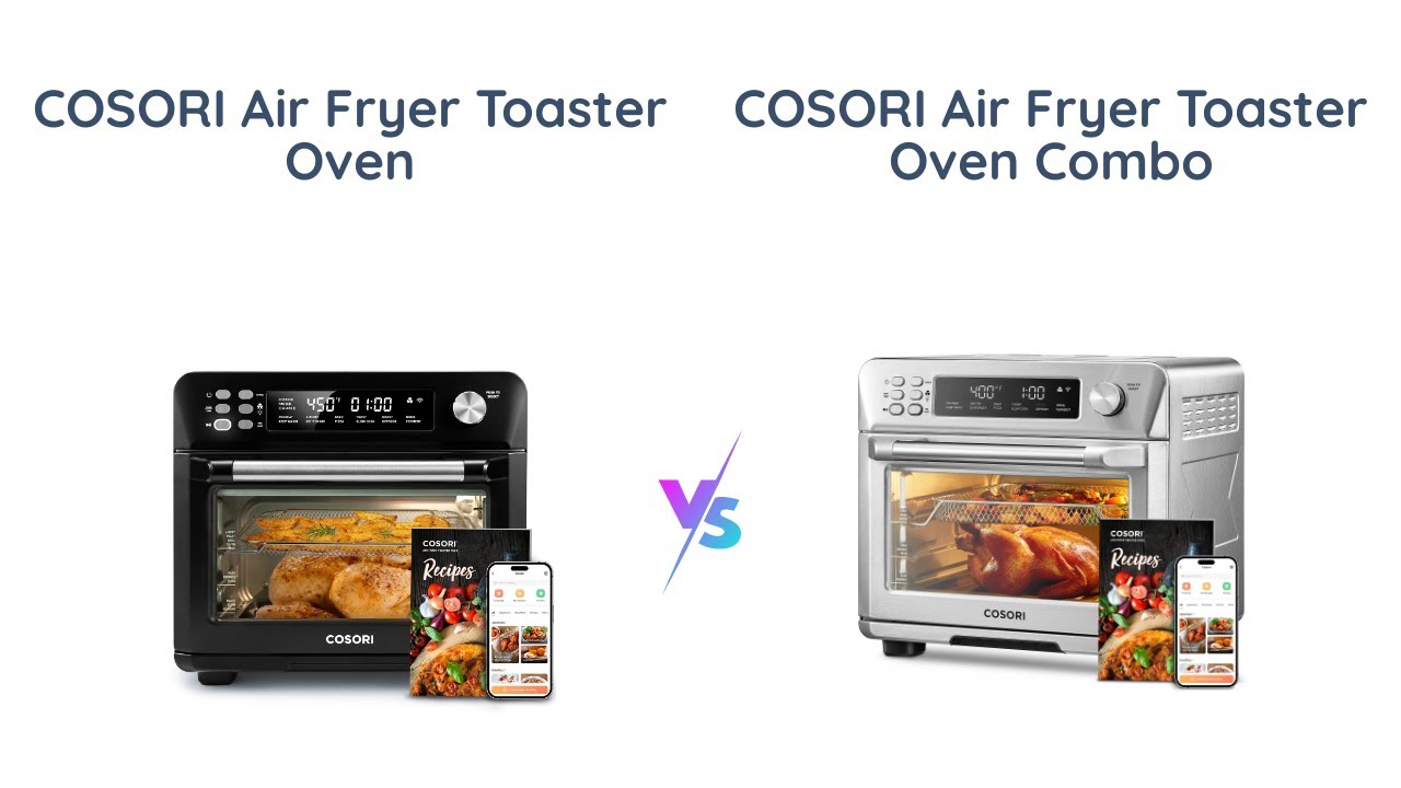 Black+Decker Convection (CTO6335S) vs Cosori Air Fryer Toaster Oven