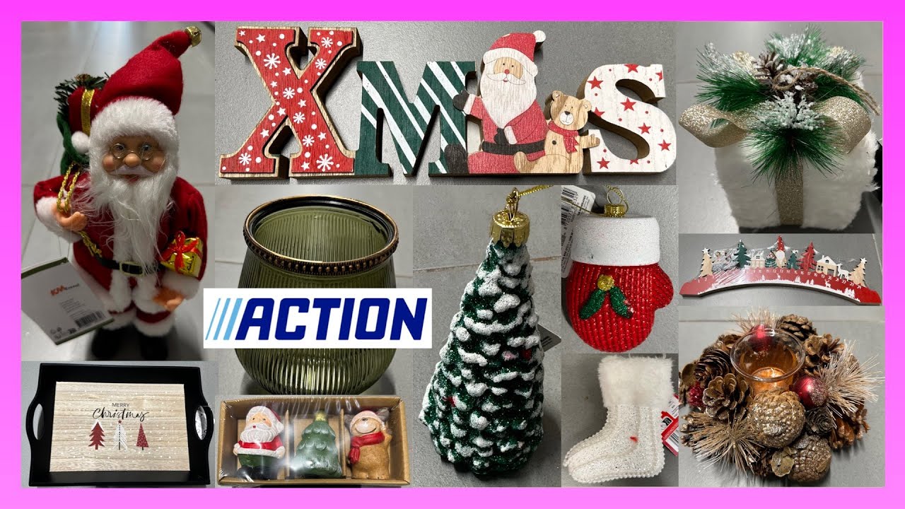 ACTION WEIHNACHTSDEKORATIONEN 2023