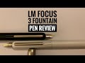 LM Focus 3 fountain pen review: A Lamy Dialog 3 COPY!