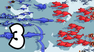 JURASSIC HISTORY RAID - Dino Army (Part 3 Gameplay Walkthrough)