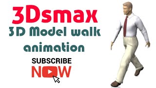 Create walk cycle animation in 3ds max