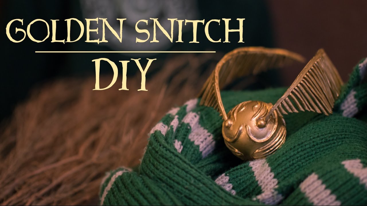 DIY Golden Snitch Nail Art - wide 1