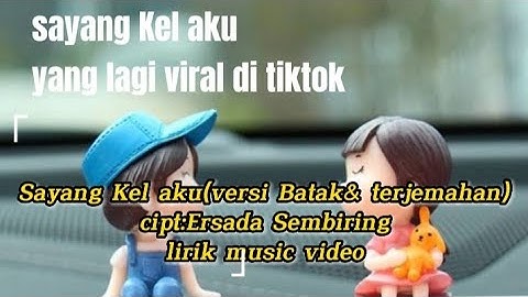lagu Batak terbaru 2023||sayang Kel aku (versi Batak & terjemahan)the boys trio official liric video