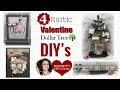 Dollar Tree Valentine DIY's 2021 | Rustic Farmhouse Valentine DIY's | High End Dollar Tree DIY's