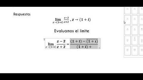 Limites de funciones complejas