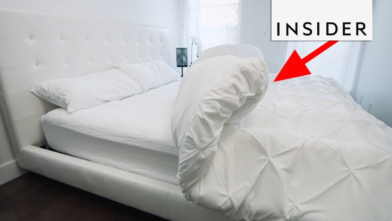 Cara Making Bed Dengan Duvet