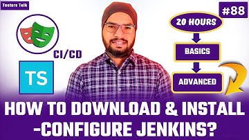 #88 How to Download & Configure Jenkins | Windows | MACOS | Jenkins WAR File