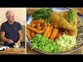 Glenn Hysén lagar vegansk fish and chips!