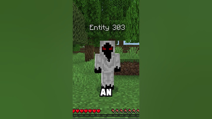 The Story of Entity 303 in Minecraft! #shorts #minecraft #entity303