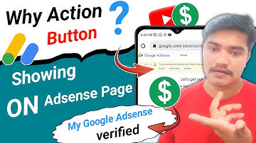 Why Action Button Showing My Google Adsense Page || Adsense Home Page Par Action Button Show ho Rha