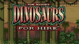 CGR Undertow - DINOSAURS FOR HIRE review for Sega Genesis Dinosaurs For Hire Sega Genesis