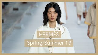 A 60 Second Fashion Review Of The Hermès Ss19 Show