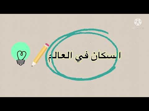 جديد ملخص درس الجغرافيا 2022 السكان في العالم سنة اولى متوسط 