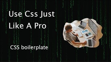 Simple tips and tricks for css #boilerplate