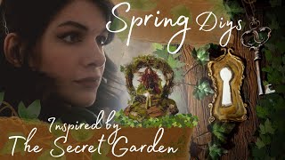 Witchy Spring DIYs  inspired by The Secret Garden  My NEW mysterious Altar ✨