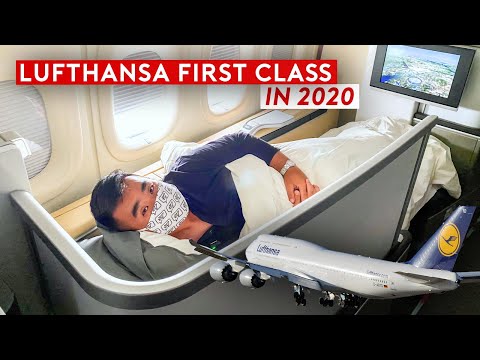 Flying Home on Lufthansa B747-8 First Class