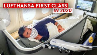 Flying Home on Lufthansa B747-8 First Class