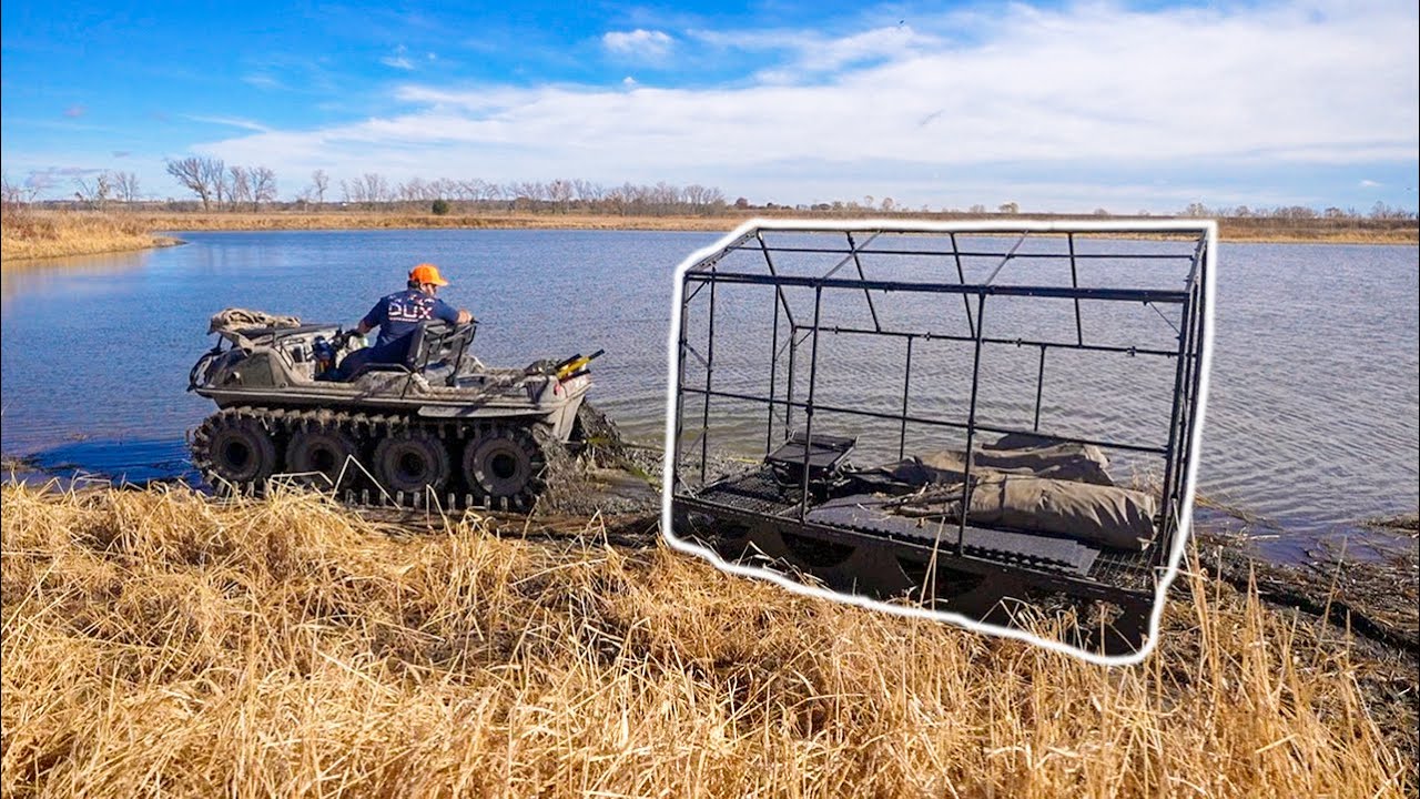 Restoring OLD Duck Hunting Blinds for 17 Acre Lake! YouTube