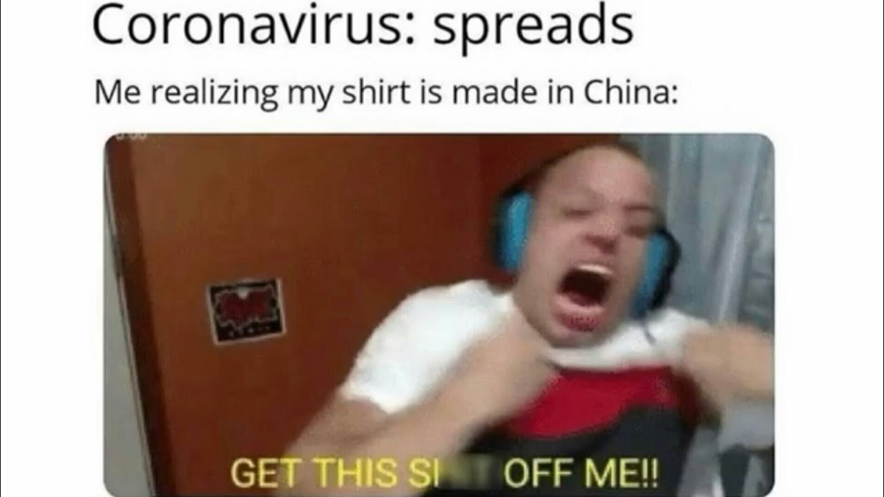 Coronavirus Memes China Virus Youtube