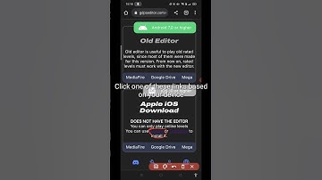 How To Get The GDPS Editor 2.2 (Apple Devices Tutorial) #shorts