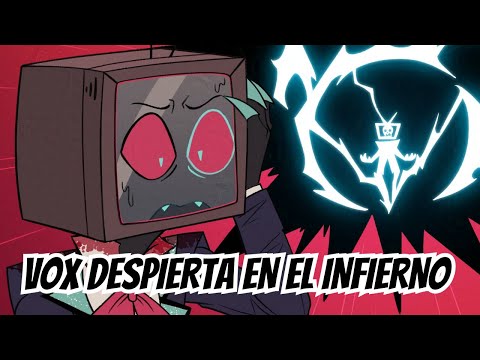 Vox's First Day in Hell Hazbin Hotel Comic in SPANISH